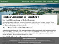 seeschatz.com Webseite Vorschau