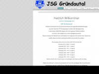 jsg-gruendautal.de Webseite Vorschau