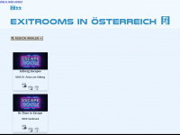 exitrooms.at Webseite Vorschau