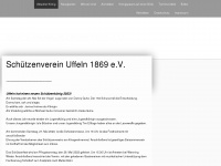 schuetzenverein-uffeln-1869.com Webseite Vorschau