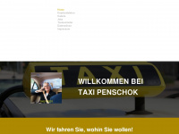taxi-penschok.de Webseite Vorschau
