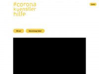 coronakuenstlerhilfe.de Webseite Vorschau