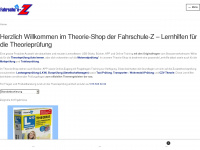 fahrschule-shop.ch Webseite Vorschau