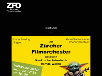 filmorchesterzh.ch Webseite Vorschau