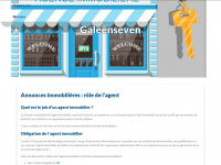galeenseven-immo.fr Webseite Vorschau