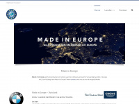 made-in-europe.nl Webseite Vorschau