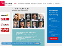 digitalforum.at Webseite Vorschau