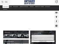 auto-amthauer.de Webseite Vorschau