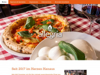 pizzeria-allegria.de Webseite Vorschau