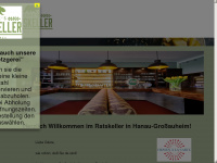 ratskeller-hanau.de Webseite Vorschau