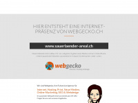 sauerlaender-areal.ch Webseite Vorschau