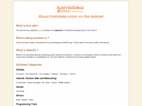 kamidake.org Webseite Vorschau