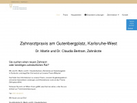 dr-bertram-zahnaerzte.de Webseite Vorschau
