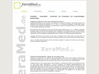xeramed.de Webseite Vorschau