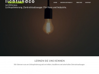 lichtundco.ch Webseite Vorschau