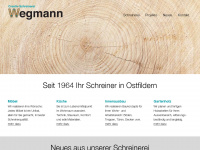 creativ-schreinerei-wegmann.de Webseite Vorschau