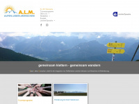 alpenlebenmenschen.de Webseite Vorschau