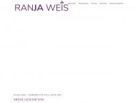 ranjaweis.com Webseite Vorschau