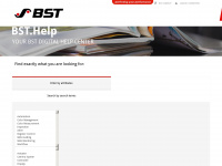 bst.help Webseite Vorschau