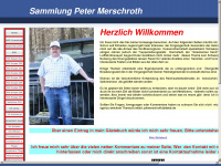 sammlung-merschroth.de Webseite Vorschau