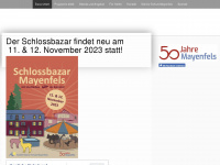 schlossbazarmayenfels.ch Webseite Vorschau