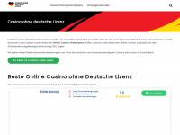 casinosohnedeutschelizenz.com Webseite Vorschau