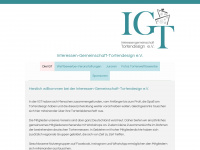 igt-tortendesign.de Webseite Vorschau