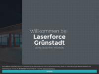laserforce-gruenstadt.de Webseite Vorschau