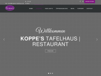koppes-tafelhaus.de Webseite Vorschau