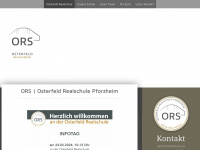 osterfeld-realschule.de Webseite Vorschau