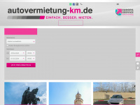 km-autovermietung.de Webseite Vorschau