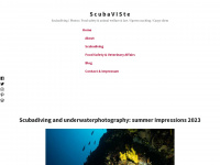 scubaviste.com Webseite Vorschau