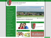 gemeinde-denkendorf.de Webseite Vorschau