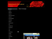 babybauch-oelmalerei.de Webseite Vorschau