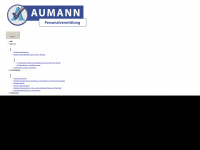 aumann-personal.de Webseite Vorschau