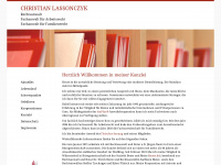lassonczyk.de Webseite Vorschau