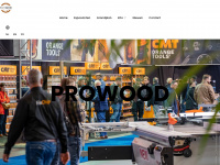 prowood-fair.be Webseite Vorschau