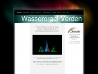 wasserorgel-verden.de Webseite Vorschau