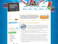 custom-papers.co.uk Webseite Vorschau