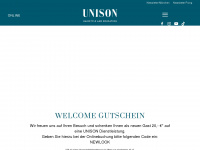 unisonhair.de Webseite Vorschau