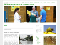 bienen-oberhausen.de Webseite Vorschau