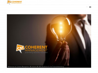 coherentmanagement.de Webseite Vorschau