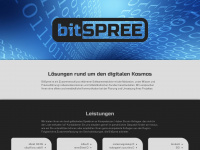 bitspree.de Webseite Vorschau