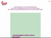 jusos-wadersloh.de Webseite Vorschau