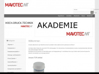 mavotec.com Webseite Vorschau