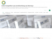 competition-attorneys.de Webseite Vorschau