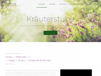 kraeuter-stube.de Webseite Vorschau