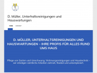 mueller-unterhalt.ch Webseite Vorschau