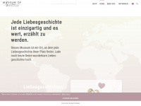museum-of-lovestories.com Webseite Vorschau