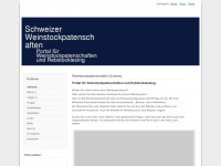 weinstock-patenschaften.ch Webseite Vorschau